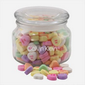 Pritchey Patio Glass Jar w/ Conversation Hearts